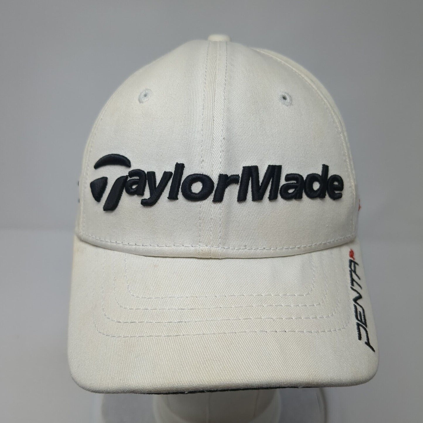 TaylorMade Penta Burner Fitted Golf Hat White S/M Embroidered Tmax Gear