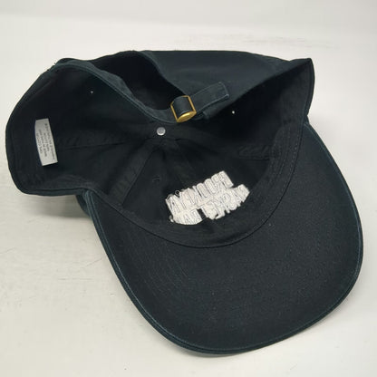 Brooklyn Basketball Baseball Cap Black One Size Cotton Slideback Hat Buckle Brim