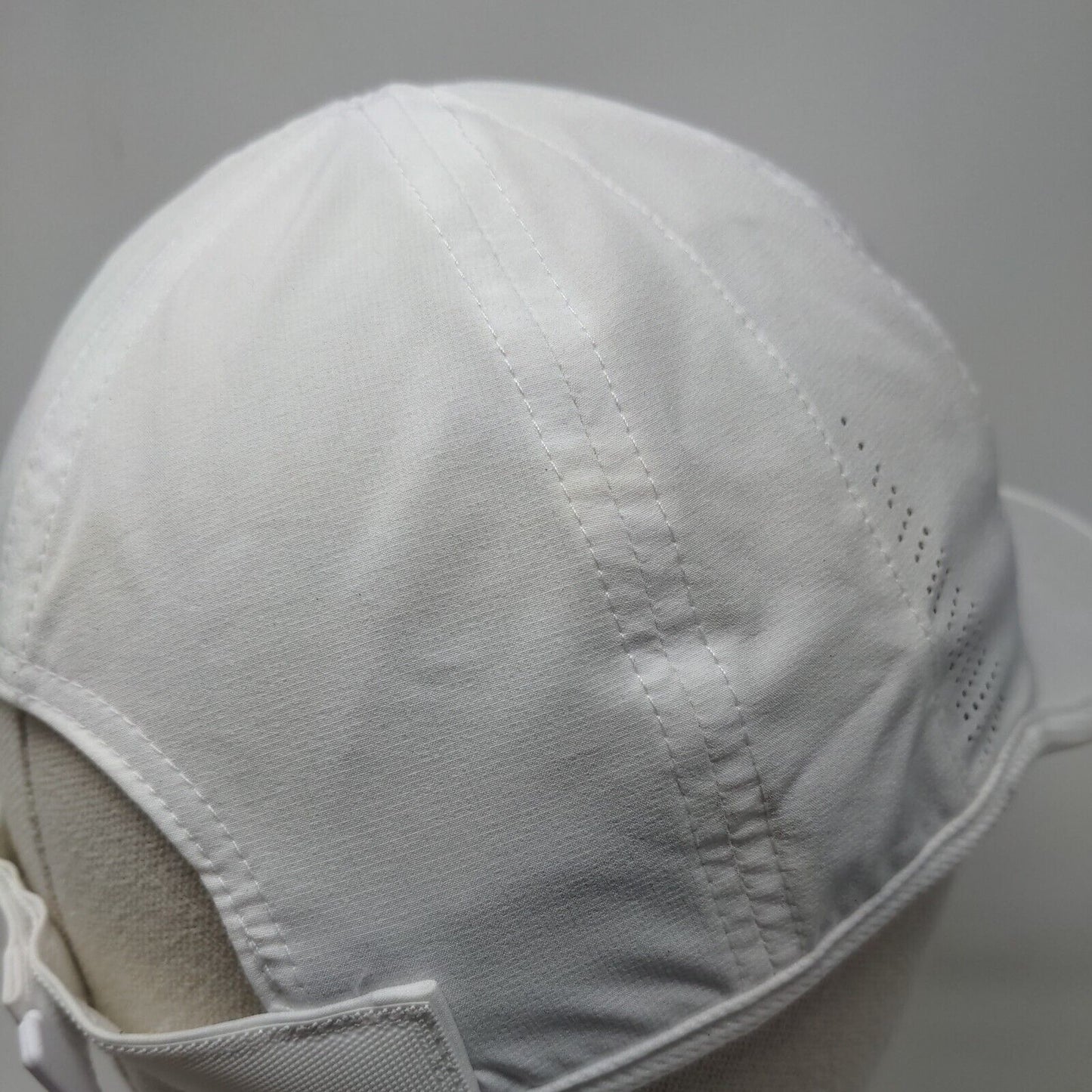 Adidas Aeroready Strapback Hat White One Size Laser Cut Running