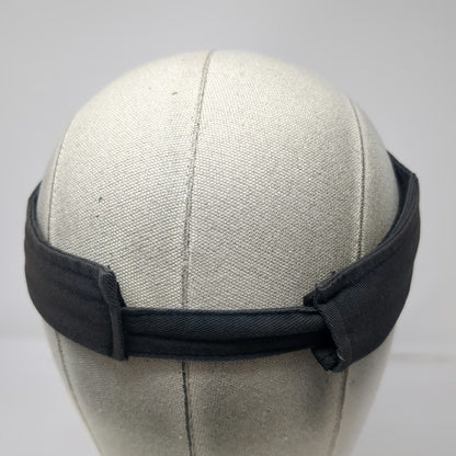 Imagen Visor Black One Size Roaring Springs Water Park Hat Adjustable Cotton