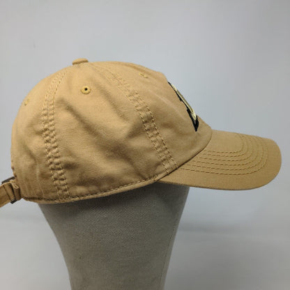 Top of the World Men's Slideback Hat Tan Purdue Boilermakers Embroidered Logo