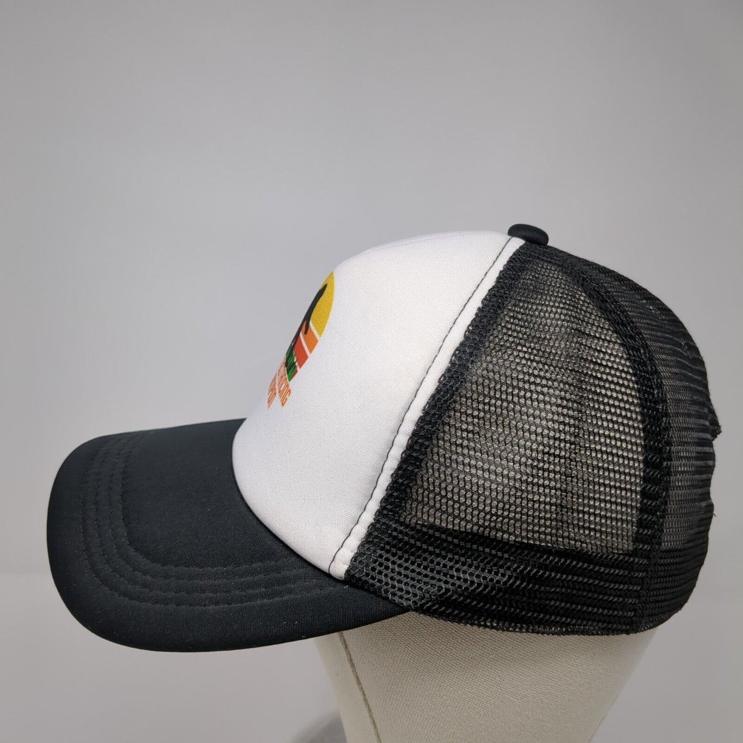 Social Distancing Champion Bigfoot Snapback Trucker Hat Black One Size