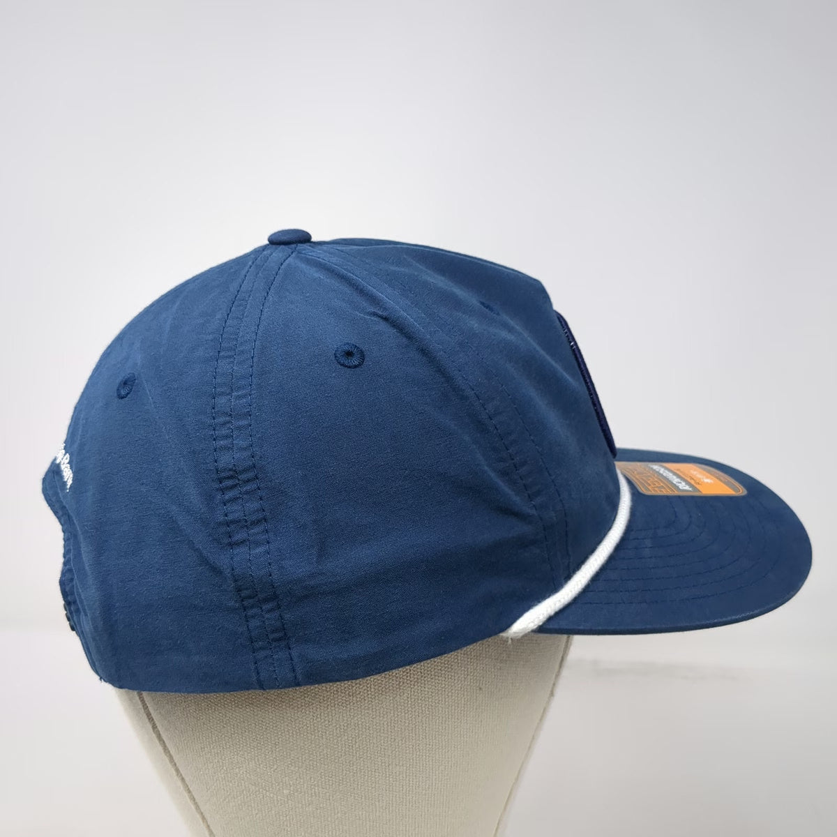Richardson 5 Panel Blue One Size Rope First Interstate Bank Snapback Golf Hat