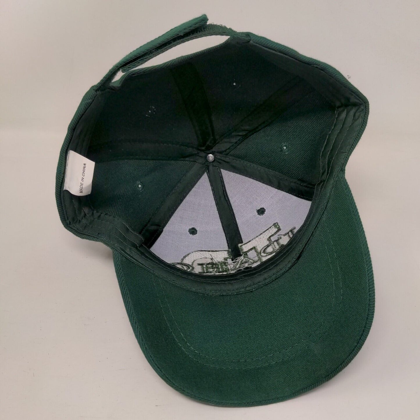 Idaho Established 1890 Strapback Hat Green 59cm Adjustable Embroidered Polyester