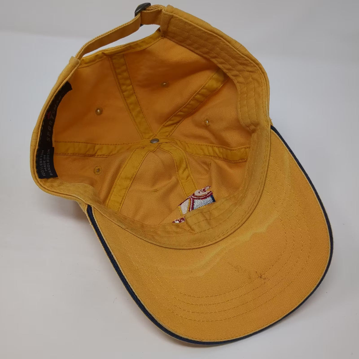 Sportsman Special Olympics 2006 USA National Games Ames Iowa Cap Yellow Blue OS