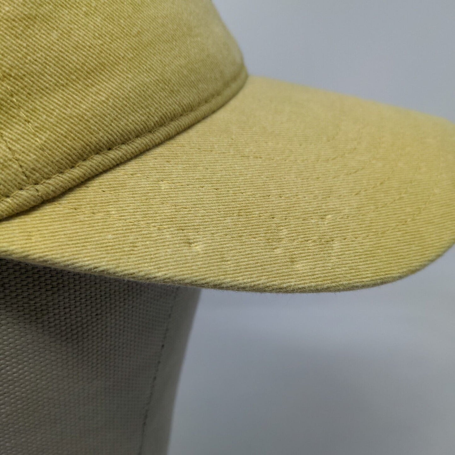 Comfort Colors Men's Slideback Hat Yellow Embroidered Bee Logo