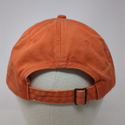 Ciao Bellacino Slideback Hat Orange One Size Embroidered Fahrenheit