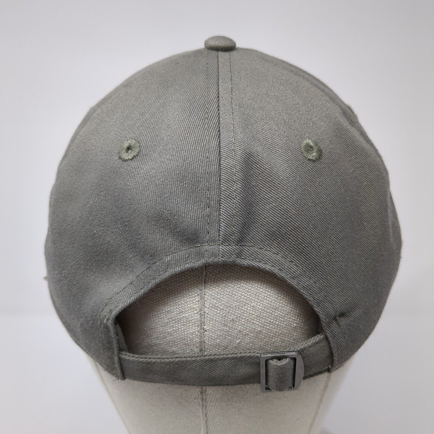 Overleaf Lodge & Spa Slideback Hat Gray One Size Adjustable Embroidered