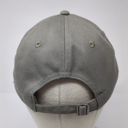 Overleaf Lodge & Spa Slideback Hat Gray One Size Adjustable Embroidered