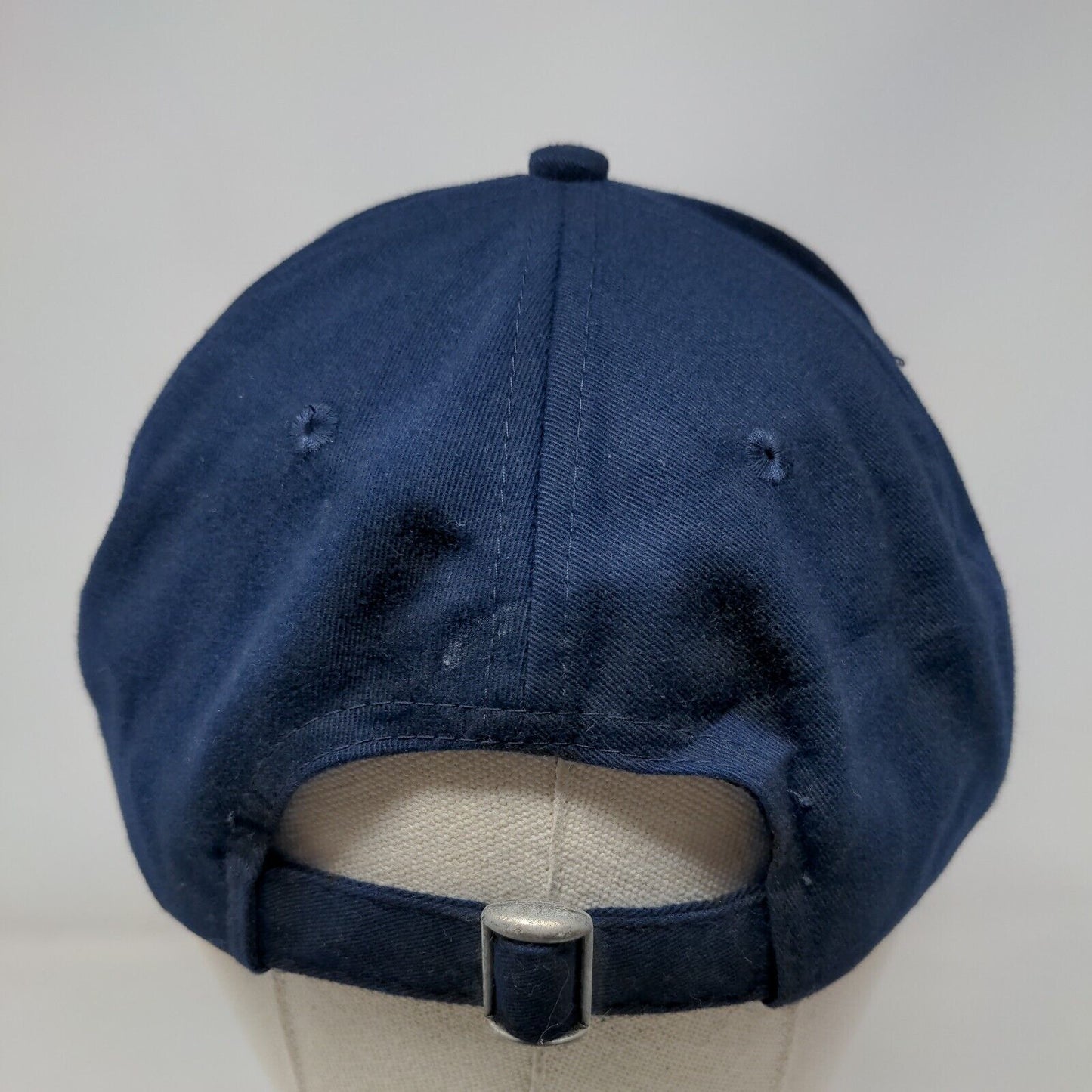Manpower Slideback Hat Blue One Size Adjustable Embroidered 6 Panel