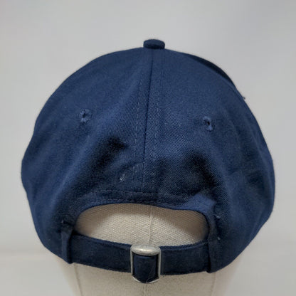 Manpower Slideback Hat Blue One Size Adjustable Embroidered 6 Panel