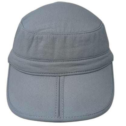 Sunday Afternoons Army Cap Gray M Nylon Mesh Vents Adjustable Hat