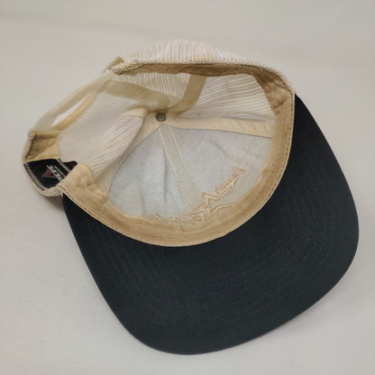 South Orlando Snapback Mesh Back Trucker Hat Brown Embroidered Pacific