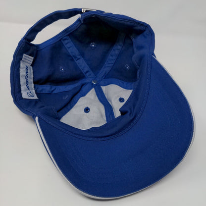 Boeing Slideback Hat Blue One Size Adjustable Embroidered 6 Panel