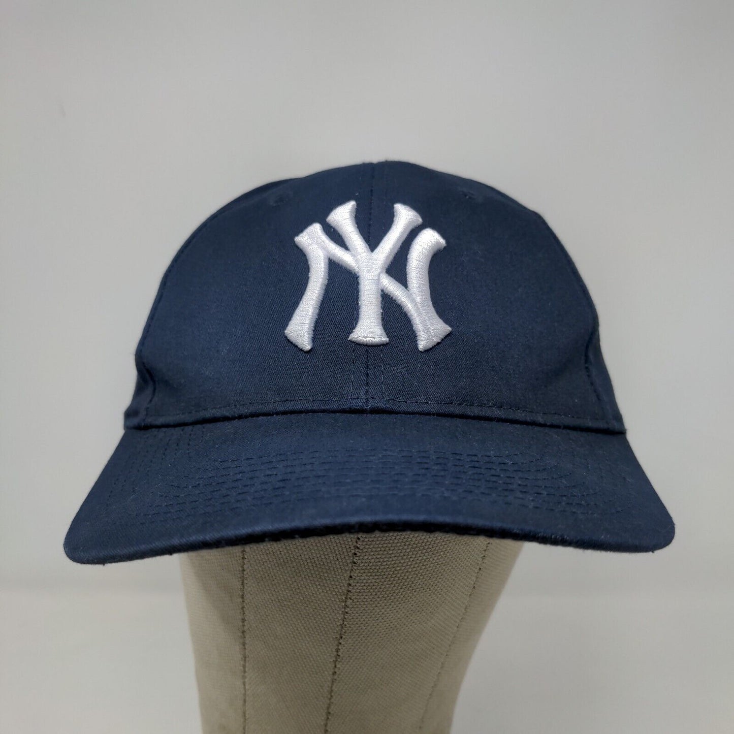 OC Sports Men's Strapback Hat Blue OSFM Embroidered New York Yankees Logo