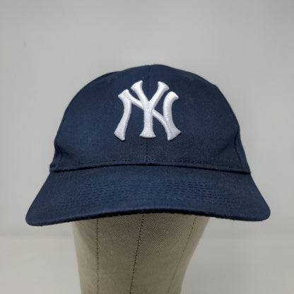 OC Sports Men's Strapback Hat Blue OSFM Embroidered New York Yankees Logo