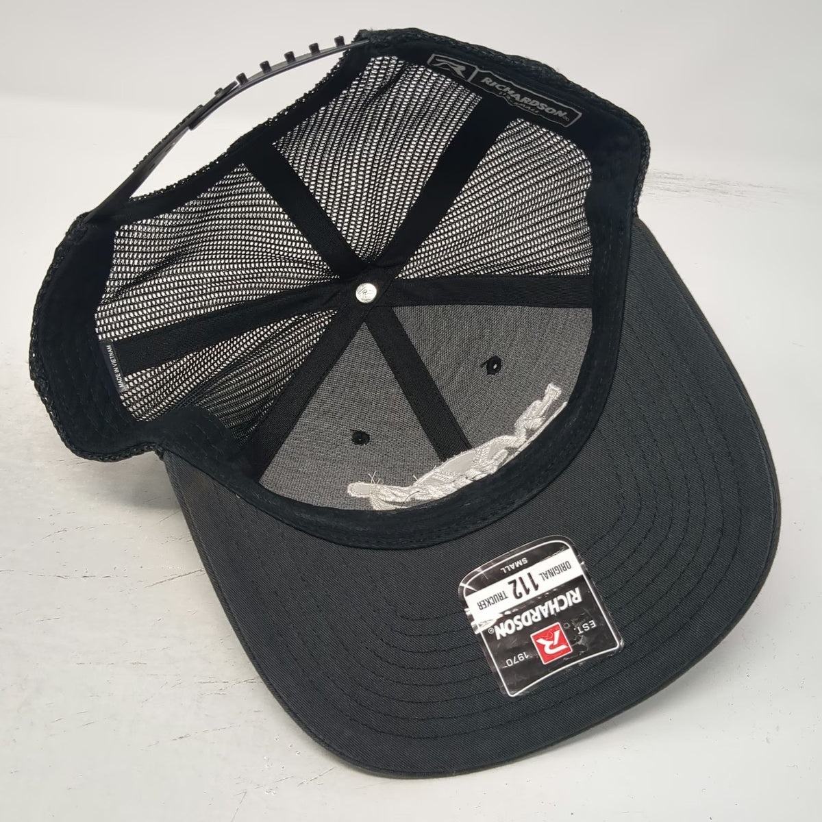 Richardson Trucker Hat Gray S Nampa Parks & Recreation Baseball Snapback Mesh