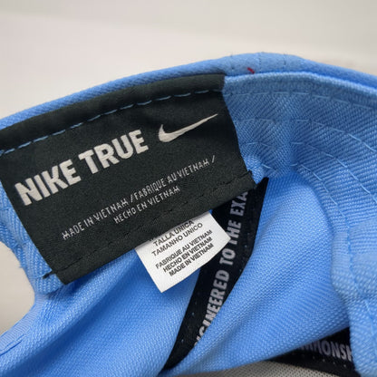 Nike North Carolina Tar Heels NCAA Snapback Blue One Size NC Logo Flat Bill Hat