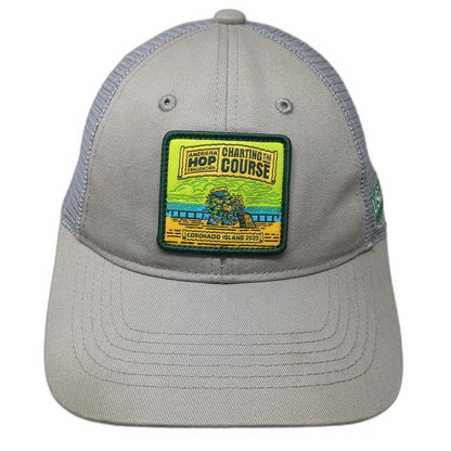 Brewery Branding USA Hops American Hop Convention 2025 Gray One Size Trucker Hat