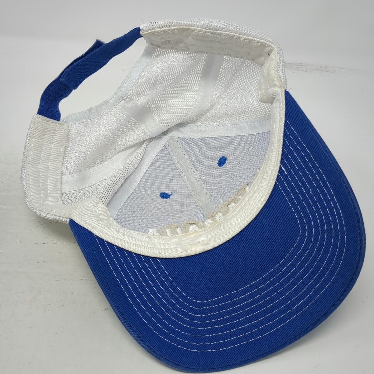 Yamaha Baseball Cap Blue One Size Mesh Back Embroidered Logo Racing Motor Hat