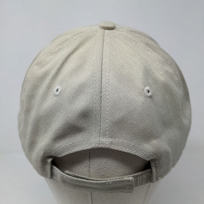 Kellermeyer Men's Strapback Hat Tan Size A Embroidered Logo Adjustable