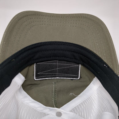 Loon Outdoors Snapback Trucker Hat Brown One Size Adjustable Mesh Back