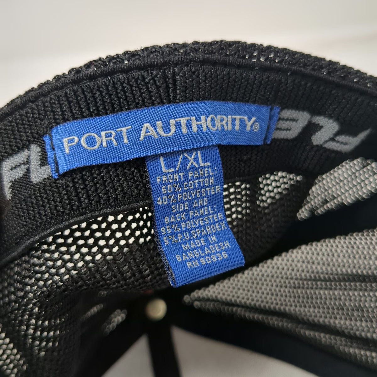 Port Authority Baseball Cap Black XL YMC Inc Mechanical Contractor Mesh Hat