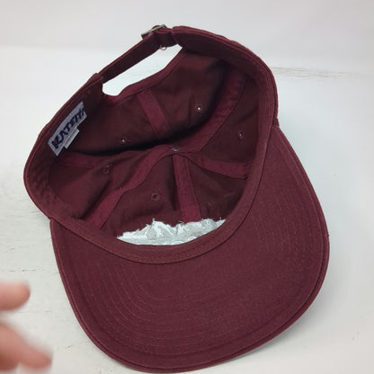 Champion University of Puget Sound Hat Red One Size Baseball Cap Slideback