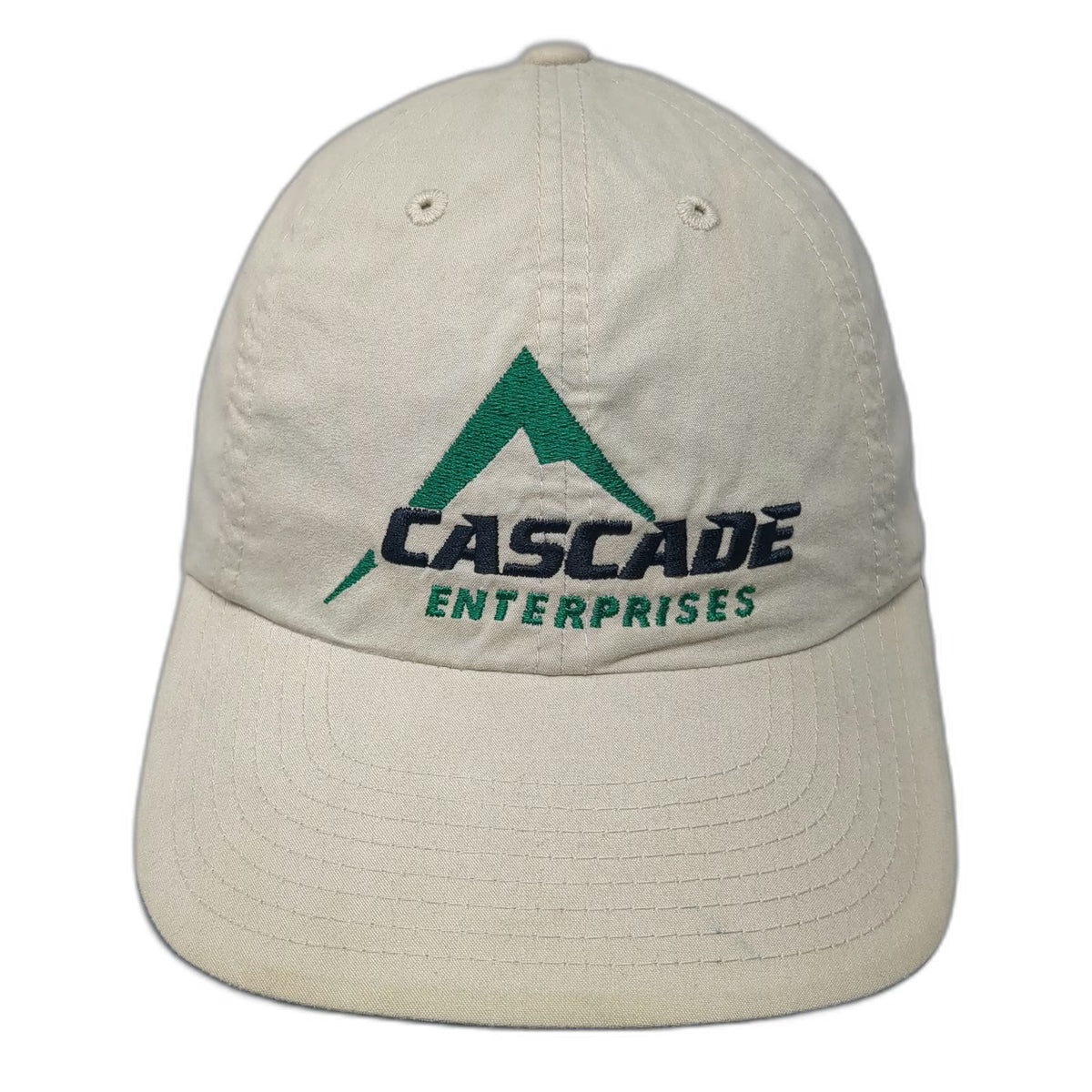 Port Authority Baseball Cap Beige Green Blue One Size Cascade Enterprises Hat