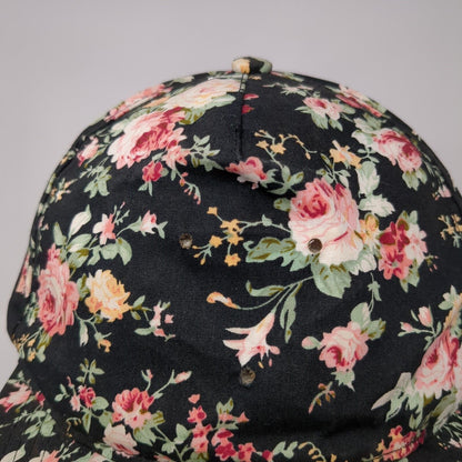 Hater Est 2012 Snapback Hat Multicolor OS Adjustable Floral Print Vented Holes