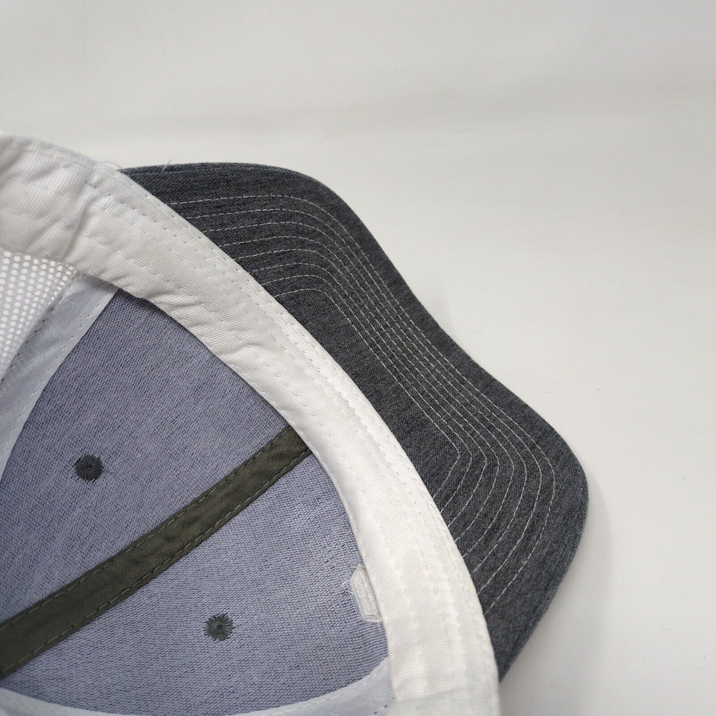 NAPA Snapback Mesh Back Trucker Hat Gray One Size Colorblock 6 Panel