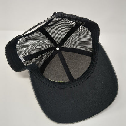 Idaho Central Credit Union Snapback Trucker Hat Gray M/L Mesh Back Richardson