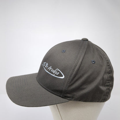 SB Audio Fitted Hat Gray Large/XL Flexfit Port Authority 6 Panel