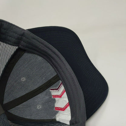 T-Meridian Snapback Mesh Back Trucker Hat Gray One Size Port Authority