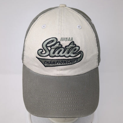 IHSAA State Championship Slideback Hat Multicolor OS Adjustable Embroidered