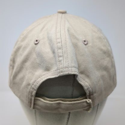 Capstone Michelob Ultra Logo Baseball Cap Beige Blue One Size Strapback Hat