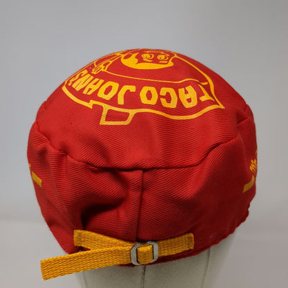 Kopy Kaps Taco John's Red Army Cap One Size Slideback It's Tacorrific Hat USA