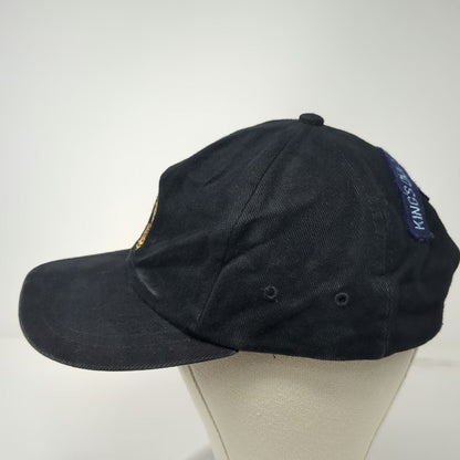 Black Baseball Cap One Size Kings Own Calgary Regiment Canada Slideback Hat