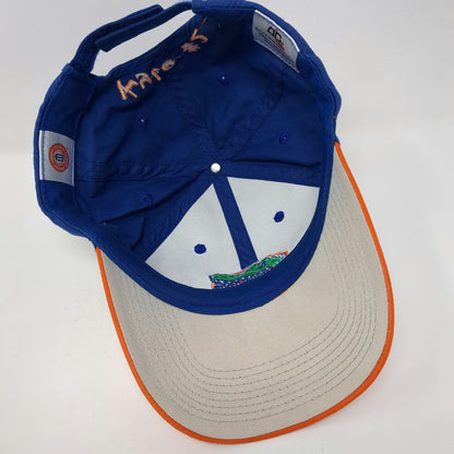 Outdoor Cap Florida Gators NCAA Blue Orange One Size Strapback Hat Kyle #2 Logo