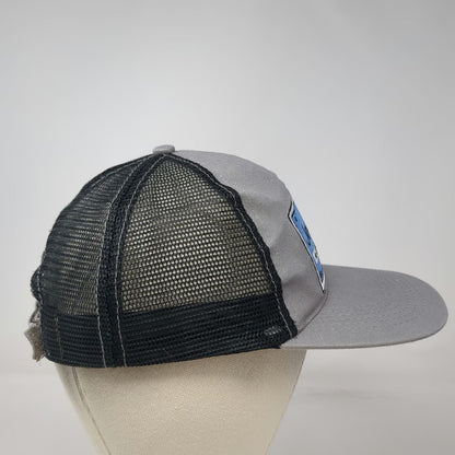 Baseball Cap Gray One Size Jerusalem Limited Edition Mesh Patch Strapback Hat