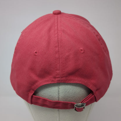 Agility Camps Slideback Hat Red One Side Embroidered HeadShots KC Caps