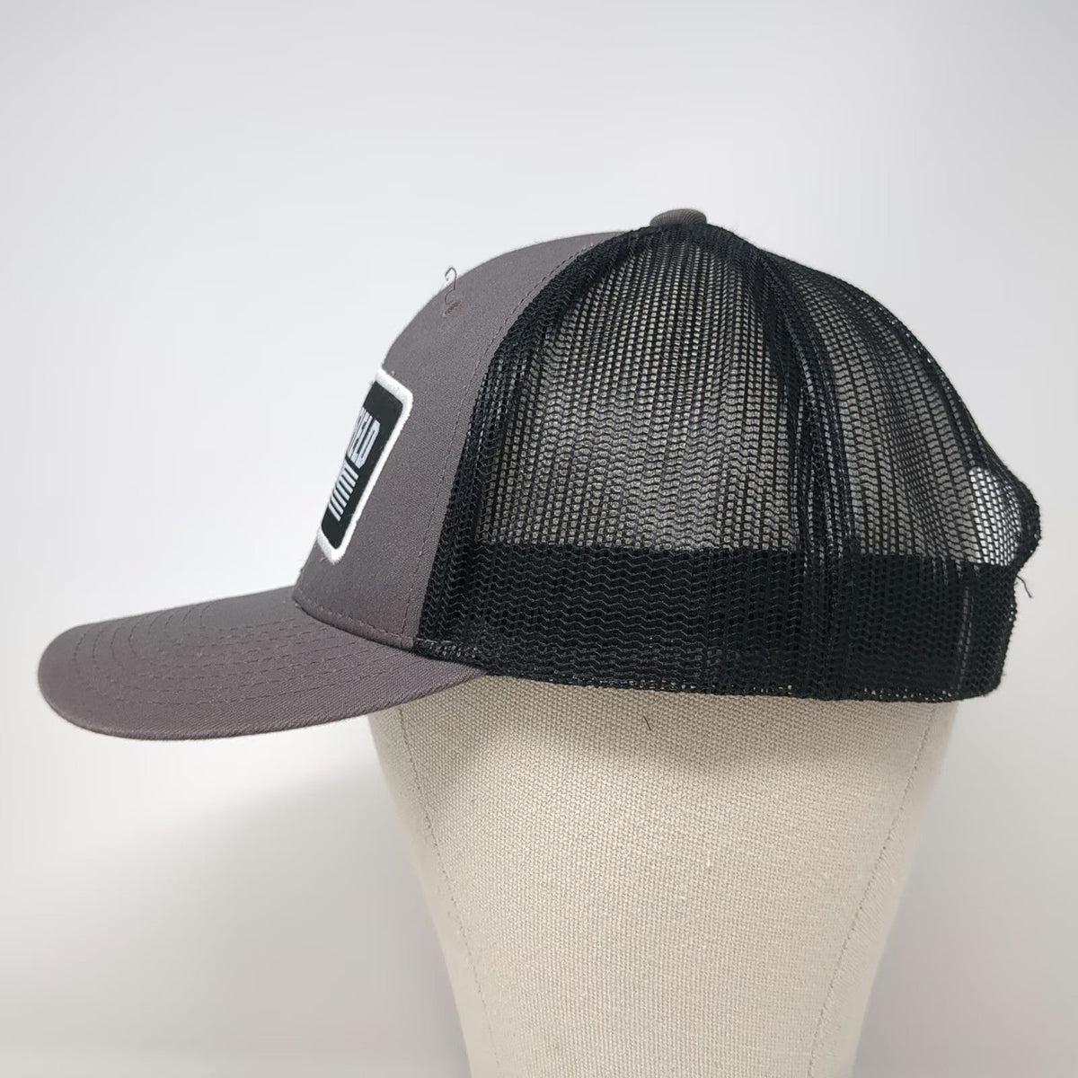 Outdoor Cap Trucker Hat Gray One Size Springfield Armory Patch Mesh Snapback