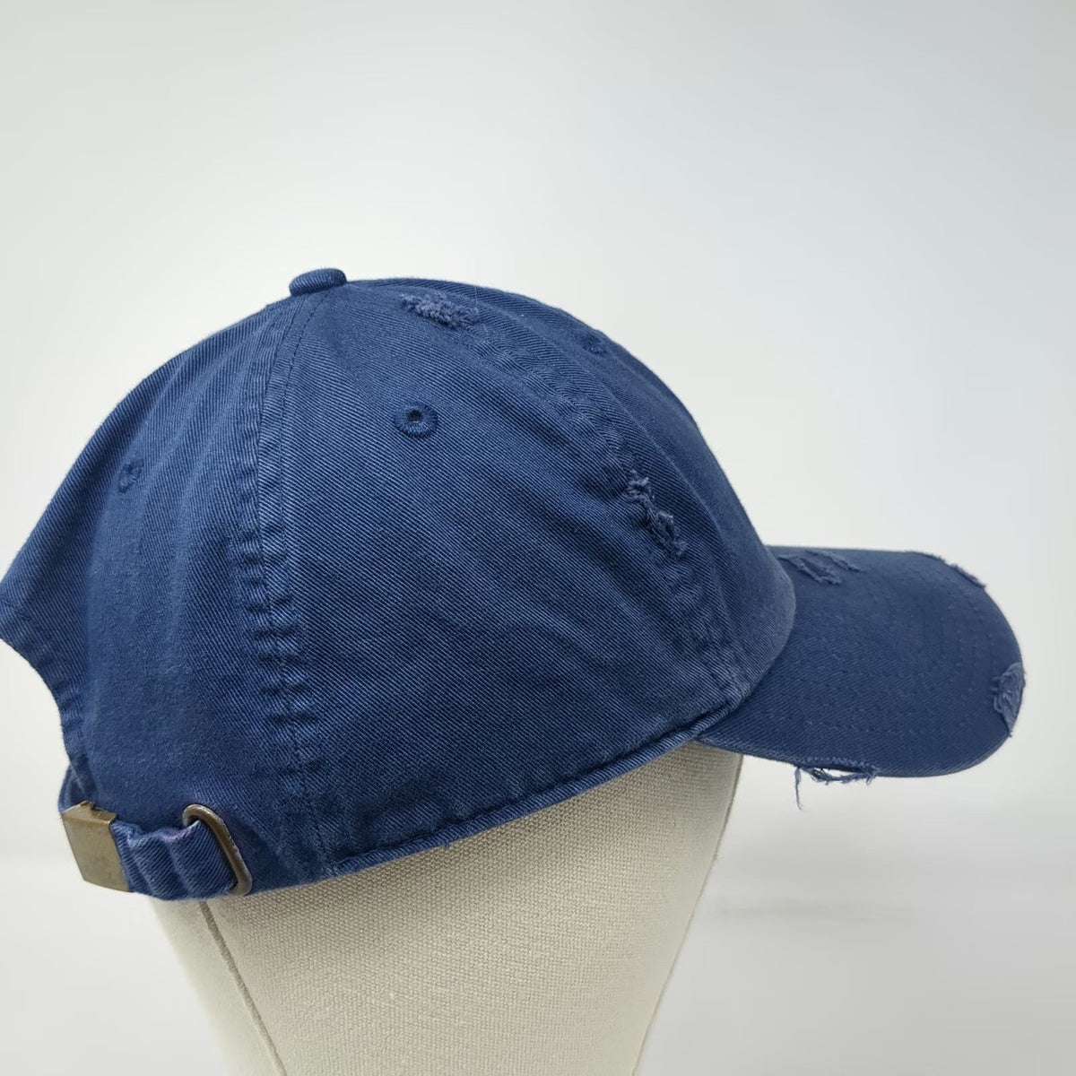 KBETHOS Baseball Cap Blue One Size Henny Embroidery Cotton Slideback Buckle Hat