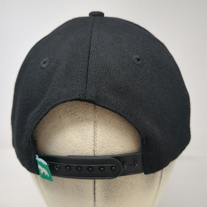 Fords Gin Snapback Black One Size London Dry Gin PVC Patch Logo Elephant hat