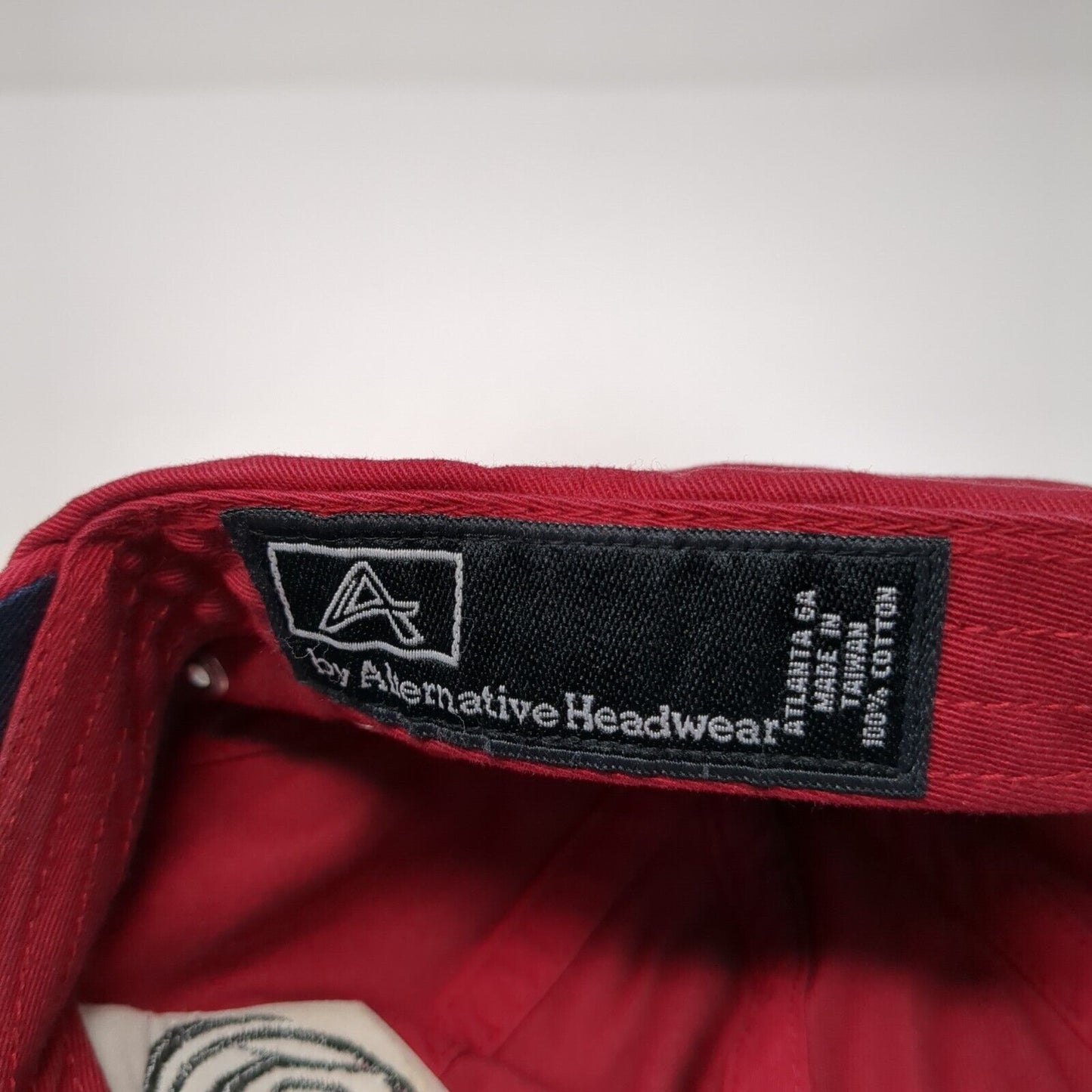 Grand Traghee Slideback Hat Red OS Adjustable Embroidered Alternative Headwear