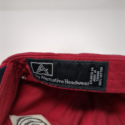 Grand Traghee Slideback Hat Red OS Adjustable Embroidered Alternative Headwear