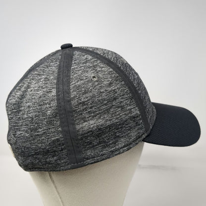 New York Yankees MLB New Era Baseball Cap Gray Blue M 39THIRTY Stretch Hat NY