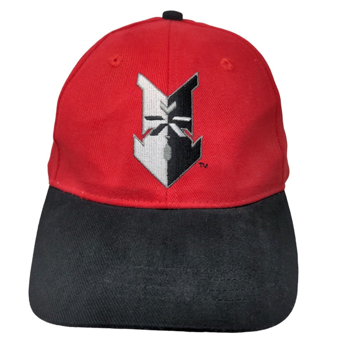 Indianapolis Indians Men's Snapback Hat Red Adjustable Embroidered Logo Pepsi