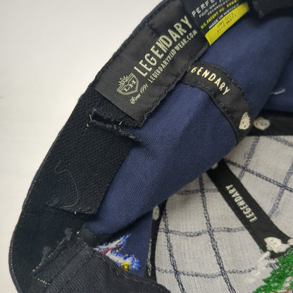 Green Tree G.C. 50th Fitted Hat Blue One Size Embroidered Legendary