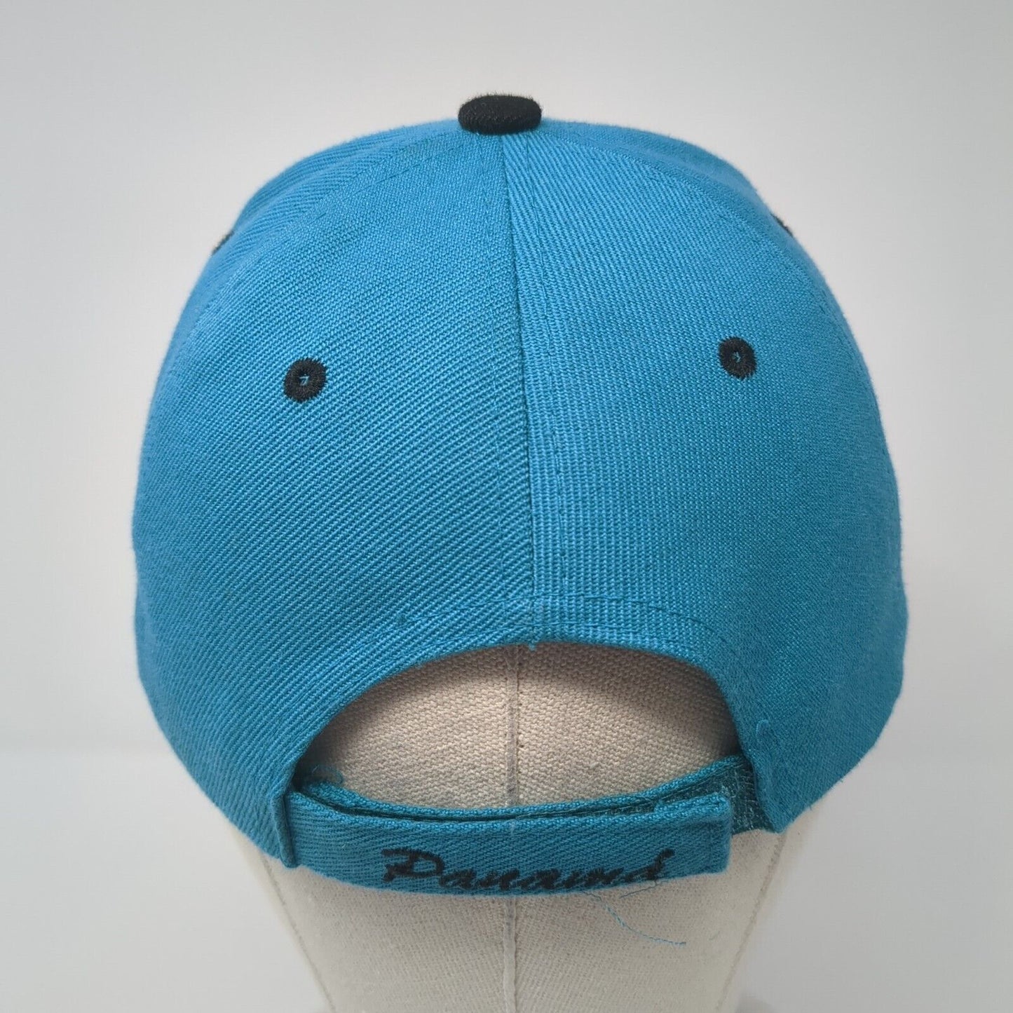 Panaman Strapback Hat Blue One Size Adjustable Embroidered Parrot Mega Sport